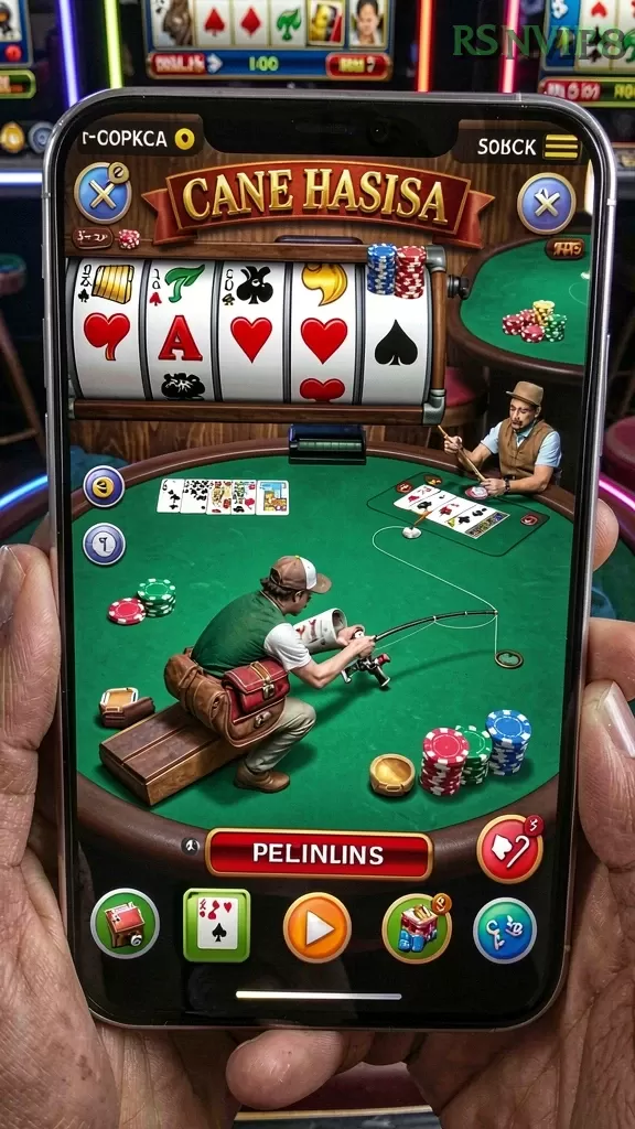 Cuplikan layar V21 — halaman utama