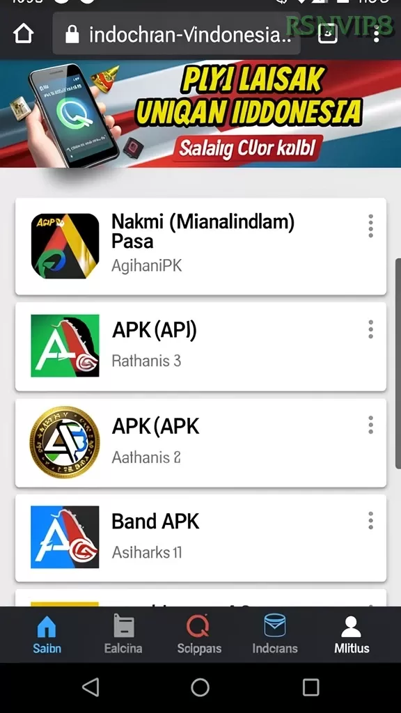 Cuplikan layar PHO88 — aktivitas